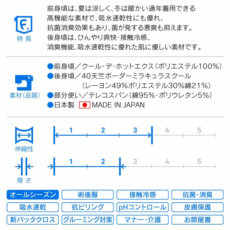 消臭機能付き術後服エリザベスウエア(R)