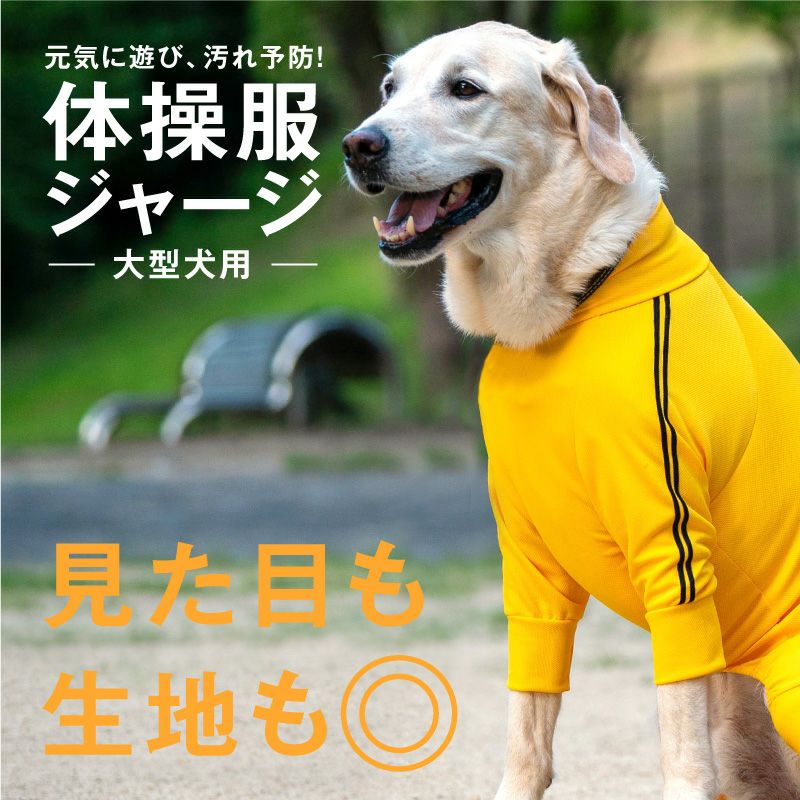 ドッグプレイ(R)体操服ジャージつなぎ(大型犬用) | 犬猫の服の通販