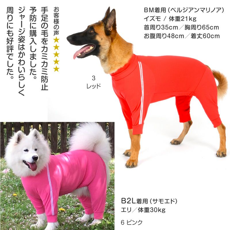 ドッグプレイ(R)体操服ジャージつなぎ(大型犬用) | 犬猫の服の通販