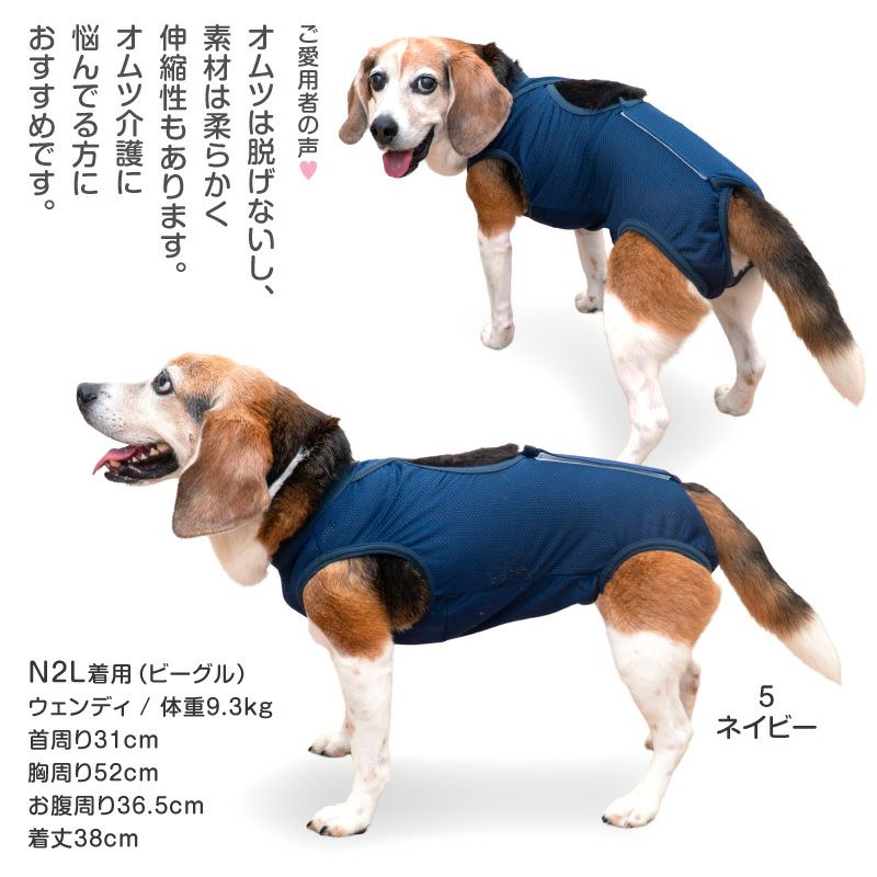 メッシュバッククロスマナーガード(R)(マナー＆サニタリーパンツ兼用)