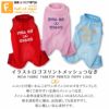 イラストロゴプリントメッシュつなぎ(ダックス・小型犬用)