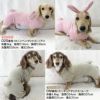 うさ耳パイルお部屋着(ダックス・小型犬用)