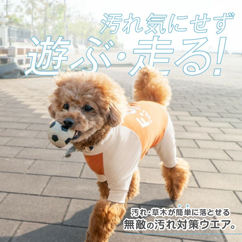 ドッグプレイ（R）接触冷感ハイテンションラッシュガード(ダックス・小型犬用)