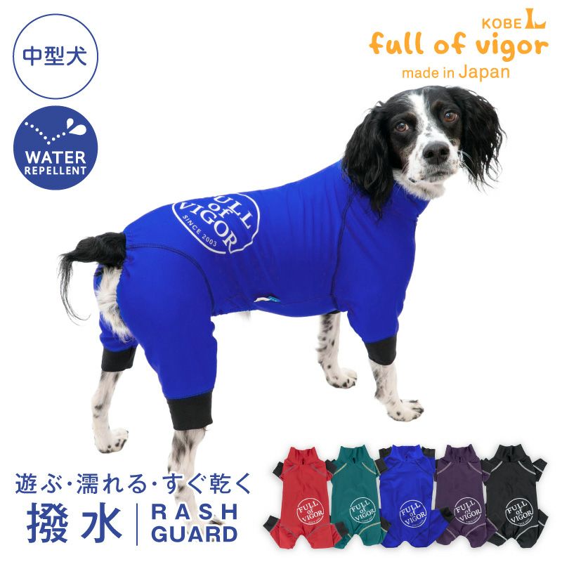 サークルプリント撥水ラッシュガード・中型