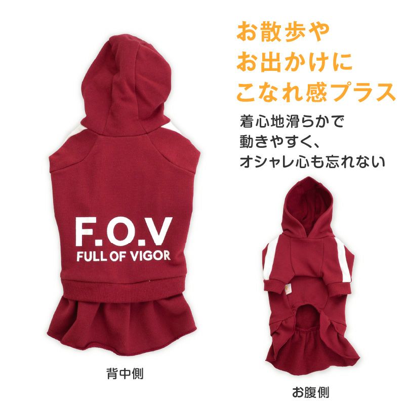 ドッグプレイ(R)セットアップ風ワンピース