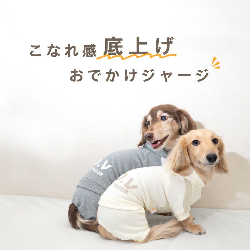 ドッグプレイ(R)セットアップ風つなぎ