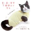 猫用袖なしラグウォームつなぎ