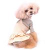 デニムニットサロペットスカート(ダックス・小型犬用)