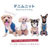 デニムニットサロペットパンツ(ダックス・小型犬用)