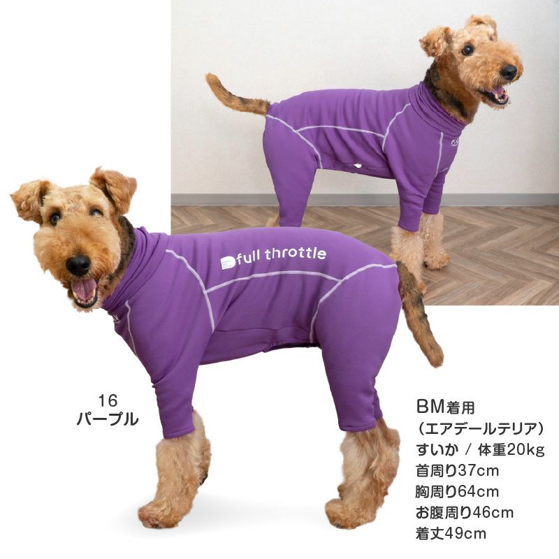 ドッグプレイ(R)裏起毛ラッシュガード(大型犬用)