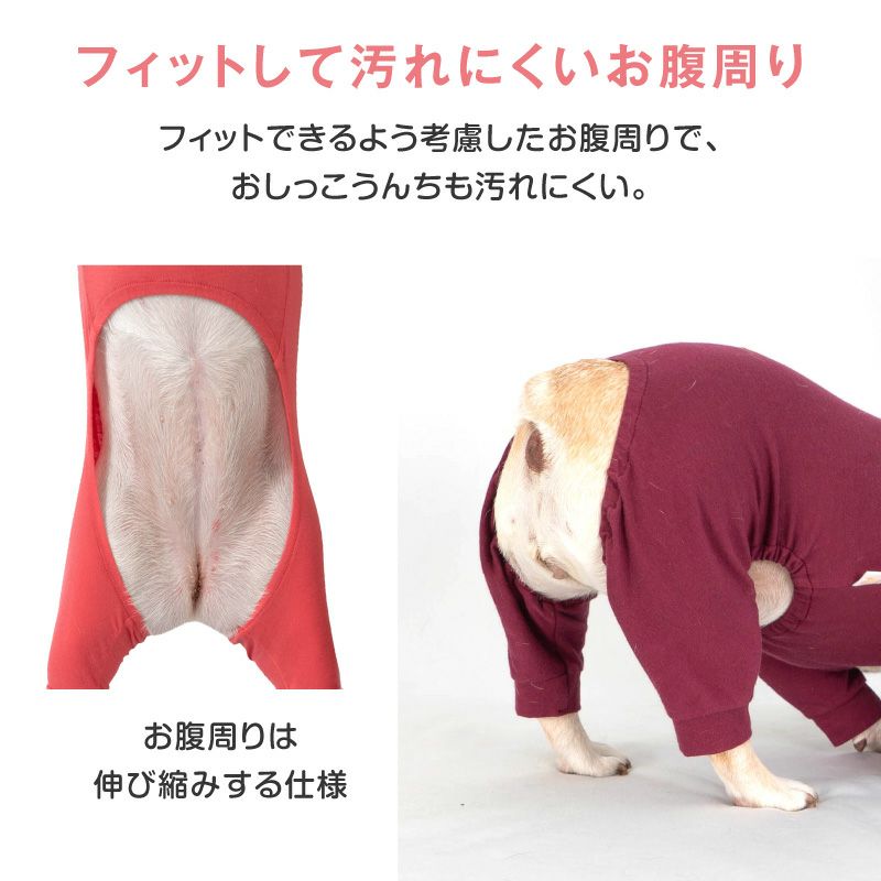 シンプル長袖インナーつなぎ(フレブル用)