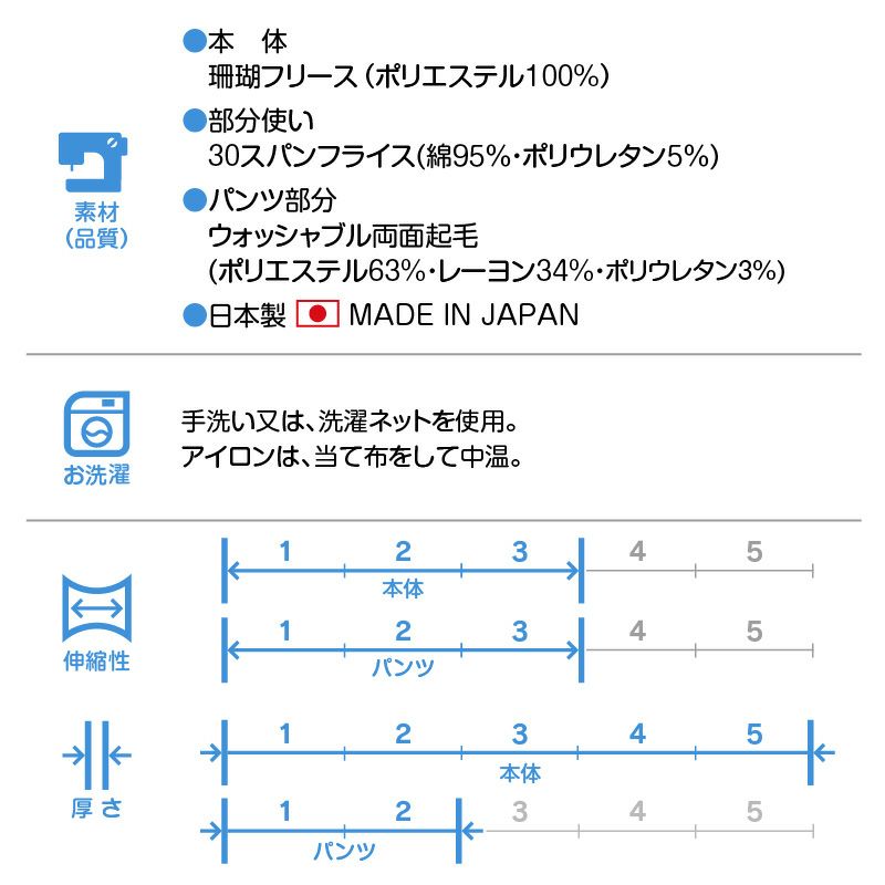 レイヤード風フリースボアつなぎ(ダックス・小型犬用)