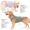 接触冷感綿モダール天竺タンク(中型犬用)