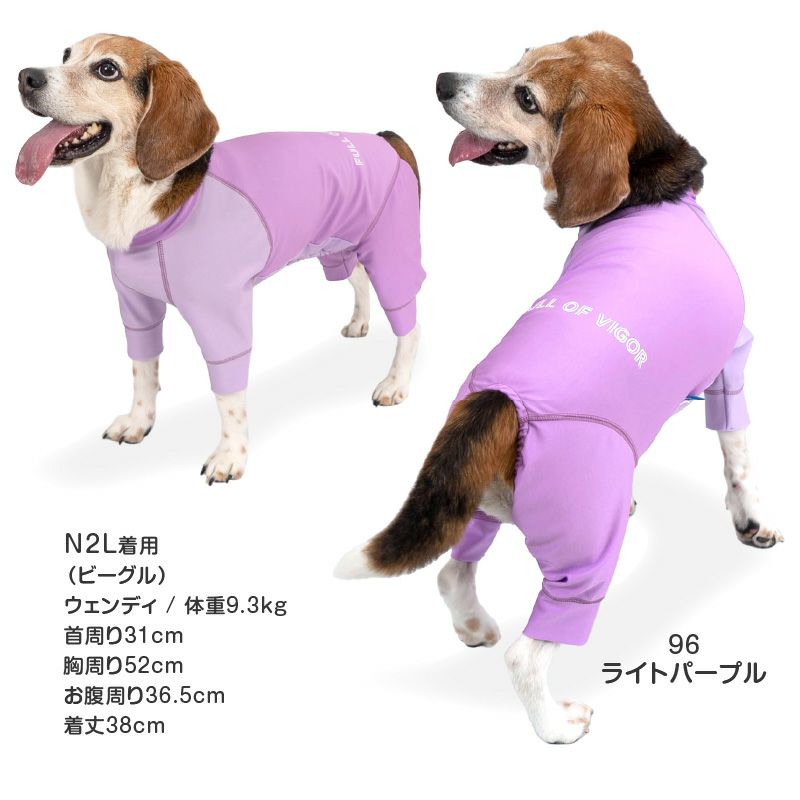 ドッグプレイ（R)配色撥水ラッシュガード(中型犬用)