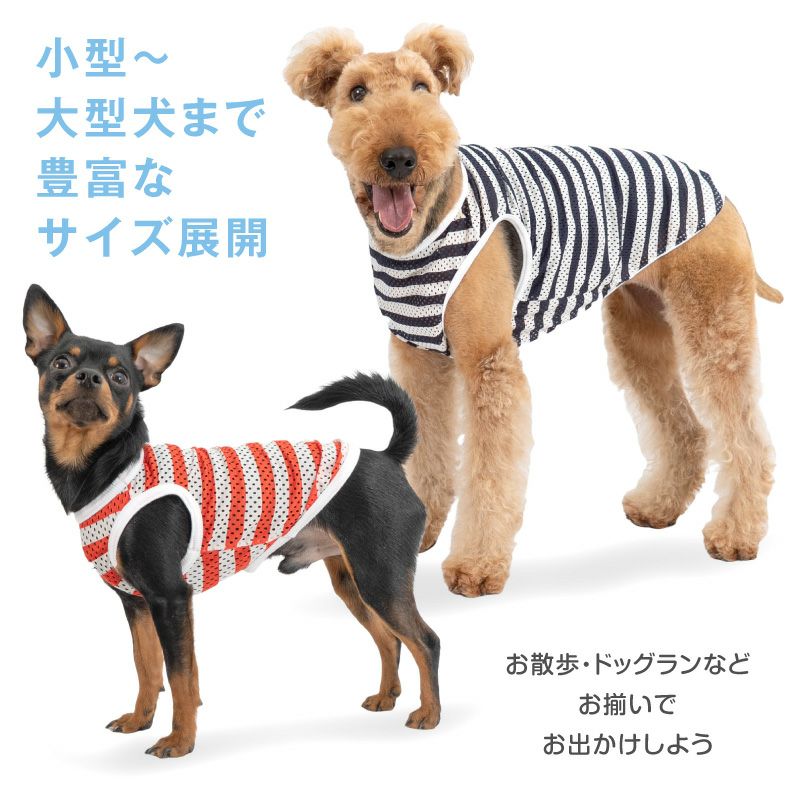 ボーダーメッシュタンク(大型犬用)