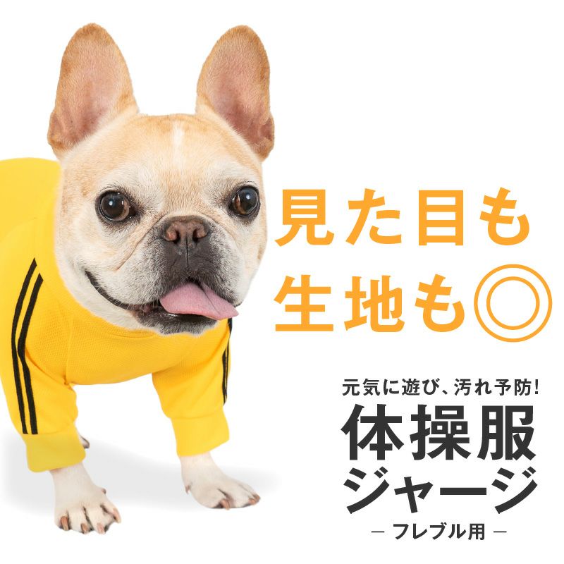 ドッグプレイ(R)体操服ジャージつなぎ(フレブル用)
