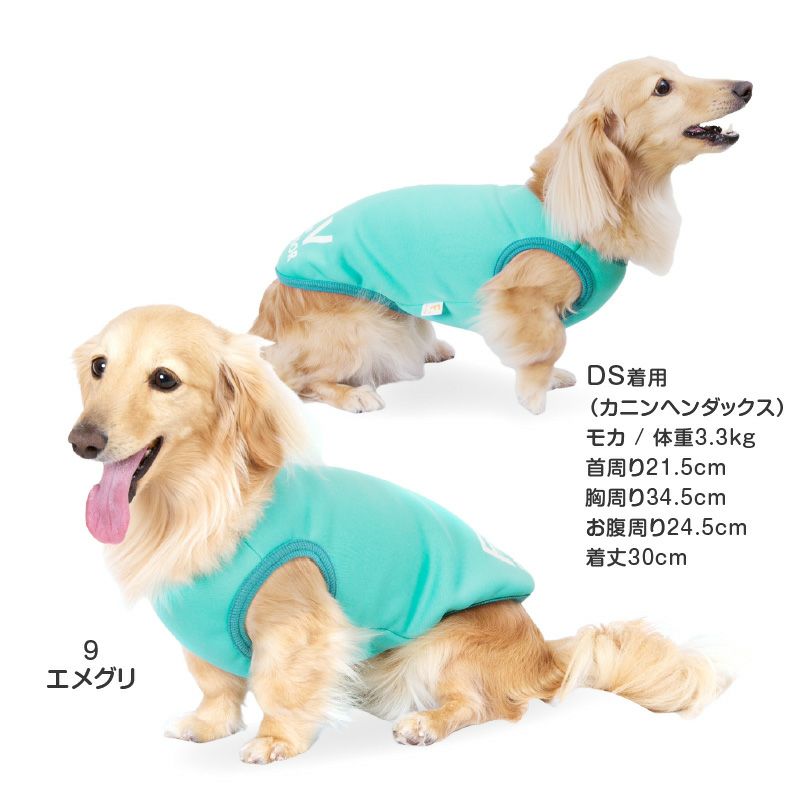 保温軽量あったか裏起毛タンク(ダックス・小型犬用)