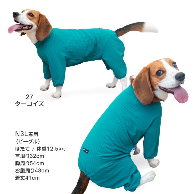 ドッグプレイ(R)撥水透湿裏フリースラッシュガード(中型犬用)