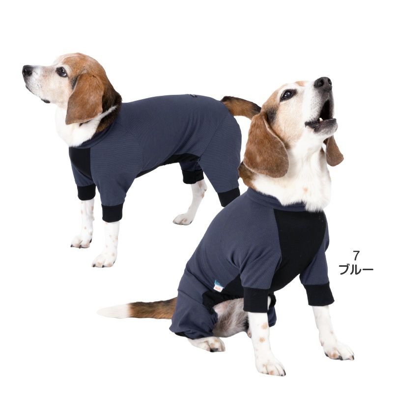 ドッグプレイ(R)接触冷感ストレッチハニカムラッシュガード(中型犬用)